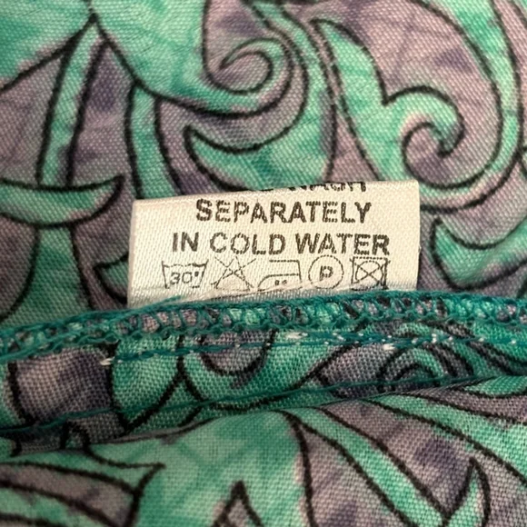 NWT Silk Boho Tiered Wrap Dress By Guru Sz Medium / Large - Picture 11 of 14